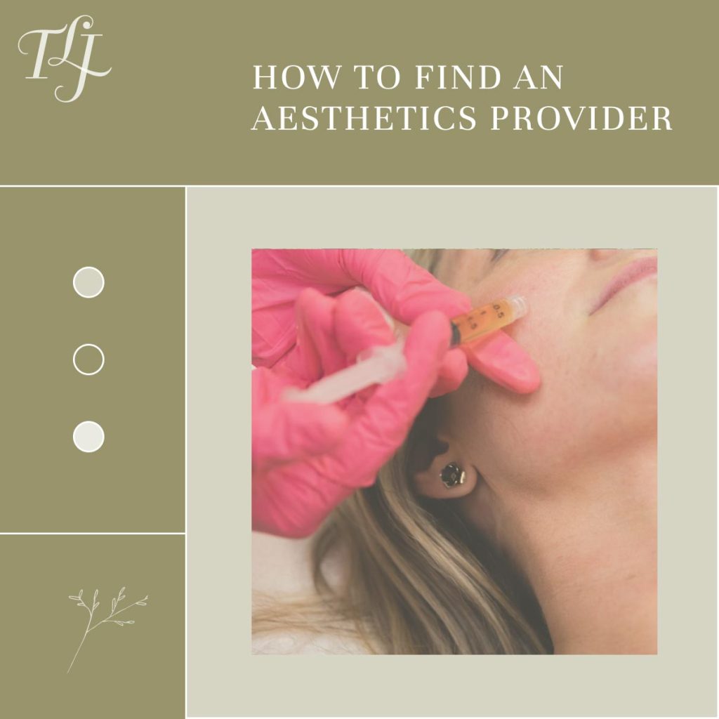 Finding the aesthetic doctor